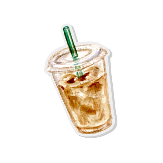 10 Pack Iced Coffee 1.5" Acrylic Pins (Stickermule) 10 Pack Iced Coffee 1.5" Acrylic Pins (Stickermule)